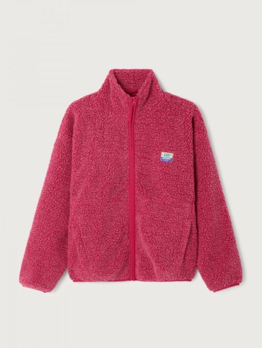 Kurtka z Polaru Hoktown Magenta Chine American Vintage