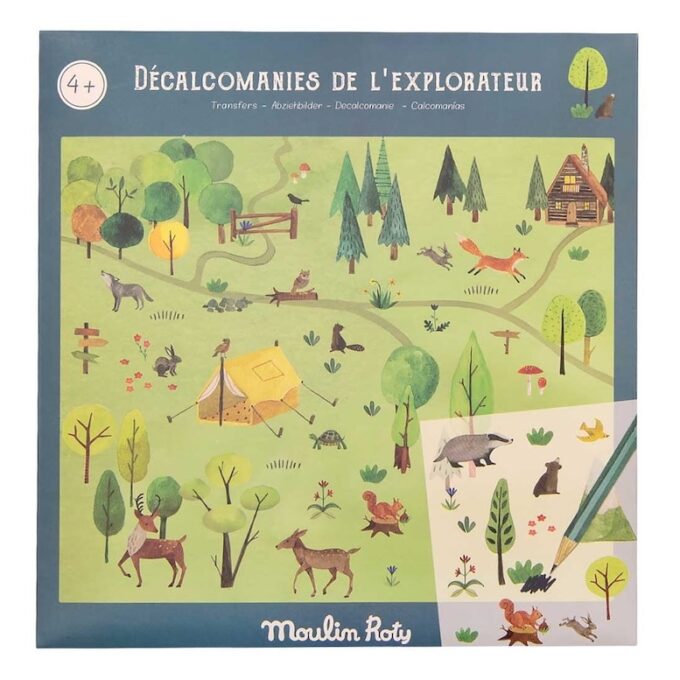 Kalkomania Odkrywca 4y+ Moulin Roty